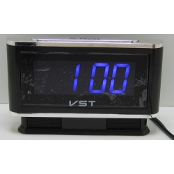 Часы-буд. электронные VST-721-5 (син. циф.)