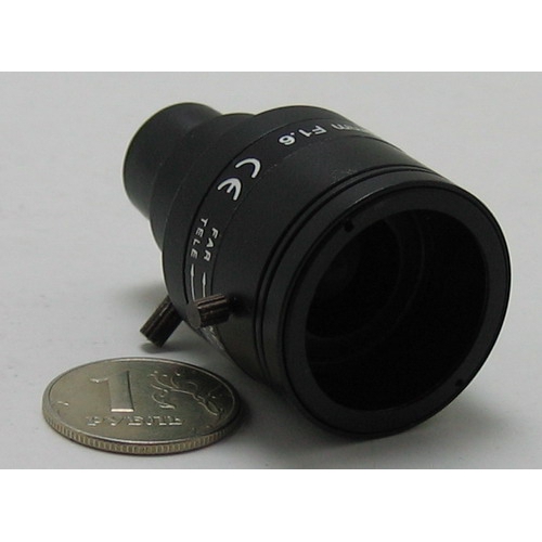 Объектив FFZ-0358HS 1/3" 3.5-8mm F1.6 M12 82-35gr