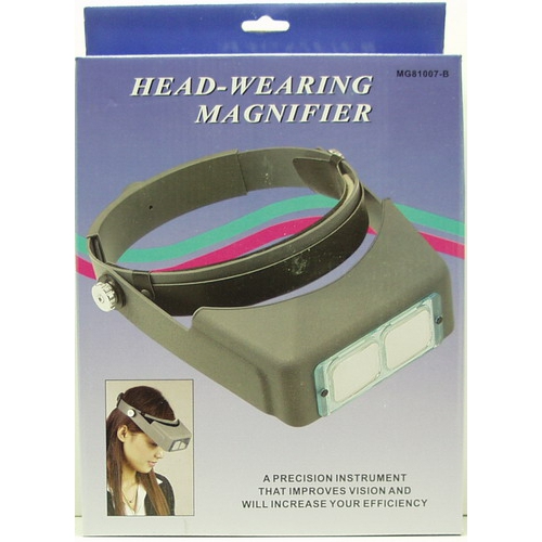 Очки увелич. №81007B 2 ламп
