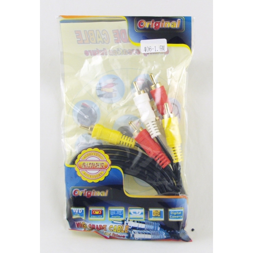 Шнур НЧ 3Т-3Т 1.5м