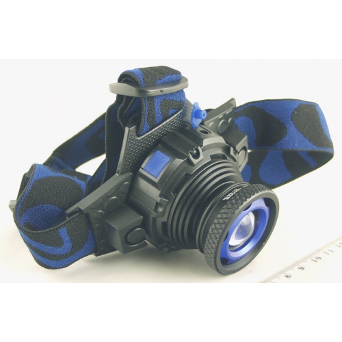 Фонарь головной (1 ярк.+ акк + ЗУ) 3р.10000W BL-6816 zoom