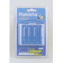 Аккумулятор для фонарика AA AA-5 (упаков. 4 шт.) 1,2V 2700mA