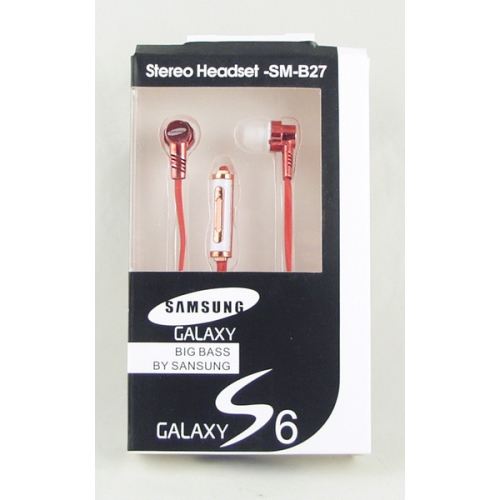 Наушники SAMSUNG 27 (SM-B27) вакуум. в короб.