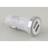 Блок питания для MP3 (2 USB,без шн.) 5V 2,1/1A прикур. KO-11