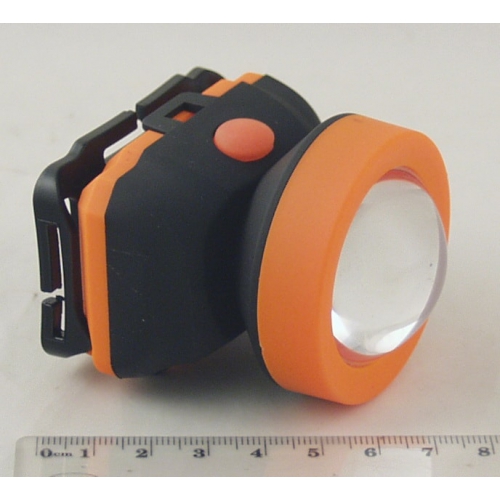 Фонарь головной (1 больш. 3AAА) 3 реж. AS-0507T (лупа)