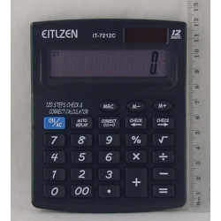 Калькулятор 7212 (IT-7012C) 12 разр. сред. CHECK