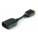 Переходник  HDMI M-F 100mm