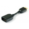 Переходник  HDMI M-F 100mm