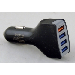 Блок питания для MP3 (4 USB,без шн.) 5V 2,1+1A+1A+1A прикур. KC-08