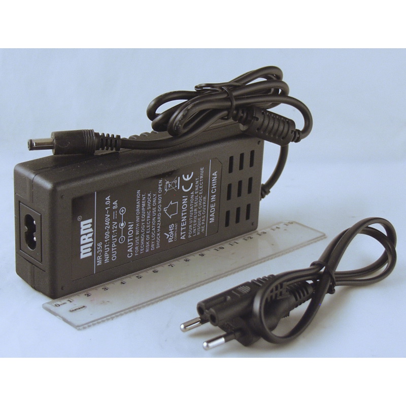 Блок питания для в/кам., DVD (8A 12V) A-388/356 толст. шт. (5,5*2,5)