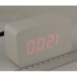 Часы-буд. электронные VST-863-1 (крас. циф.)