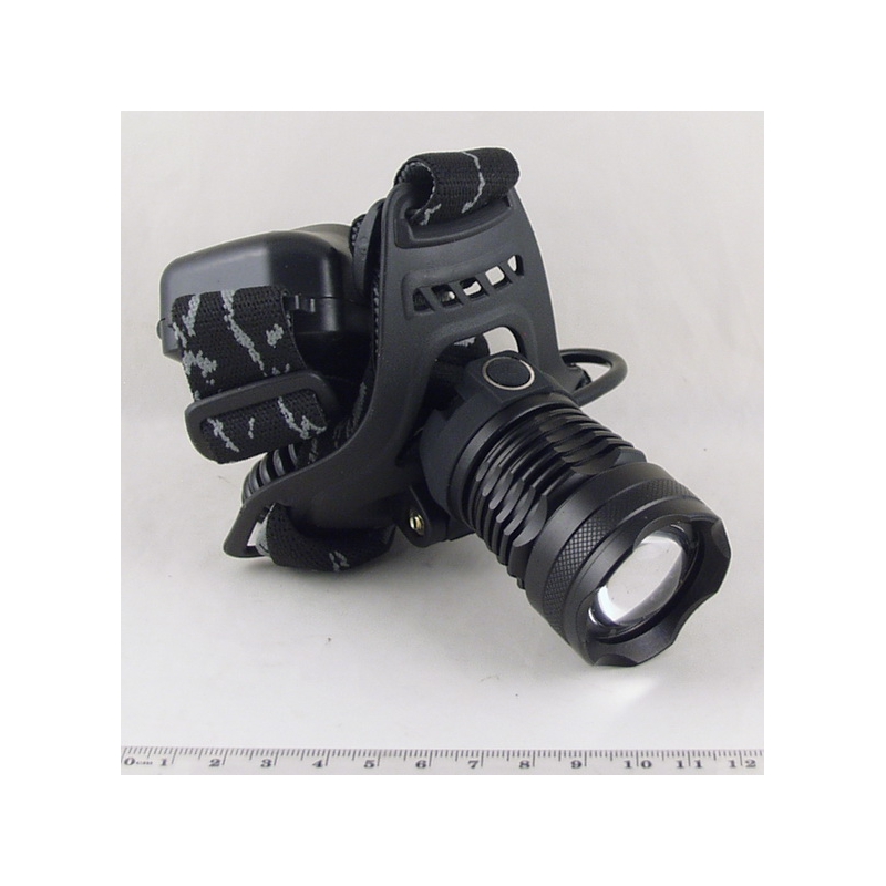 Фонарь головной (1 ярк.,2 акк.+ ЗУ) HT-721-P50 zoom