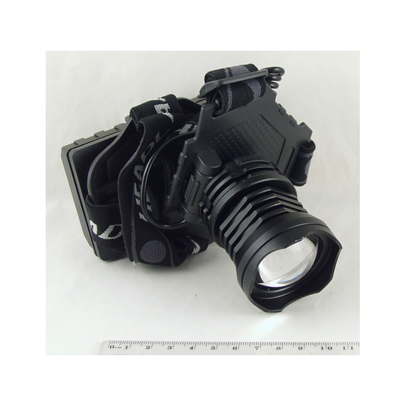 Фонарь головной (1 ярк.,2 акк.+ ЗУ) HT-672-P50 zoom ??