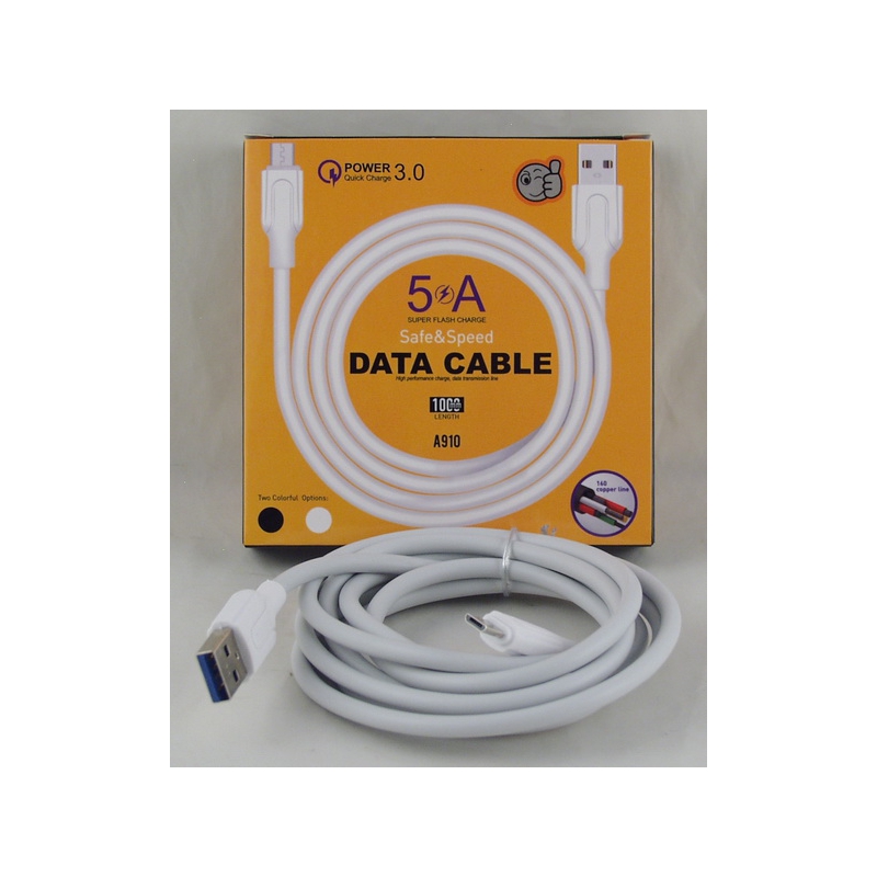 Шнур для SAMSUNG 2м A-920A-V8 5A быстрая зарядка 3.0