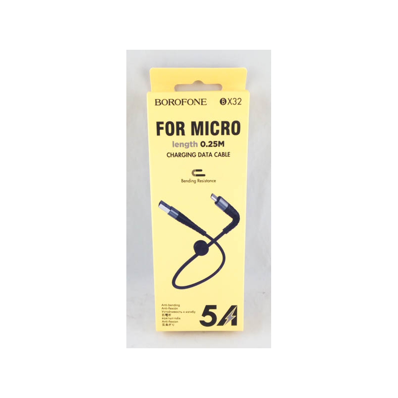 Шнур для SAMSUNG 25см BX-32-V8 в короб. BOROFONE 5A