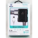 Зарядное устройство для SAMSUNG сетев. 4,1A ET-304-V8+3USB 