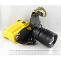 Фонарь головной (1 ярк.+ 3акк.+ шнур microUSB) 3реж. HT-804-P90 zoom
