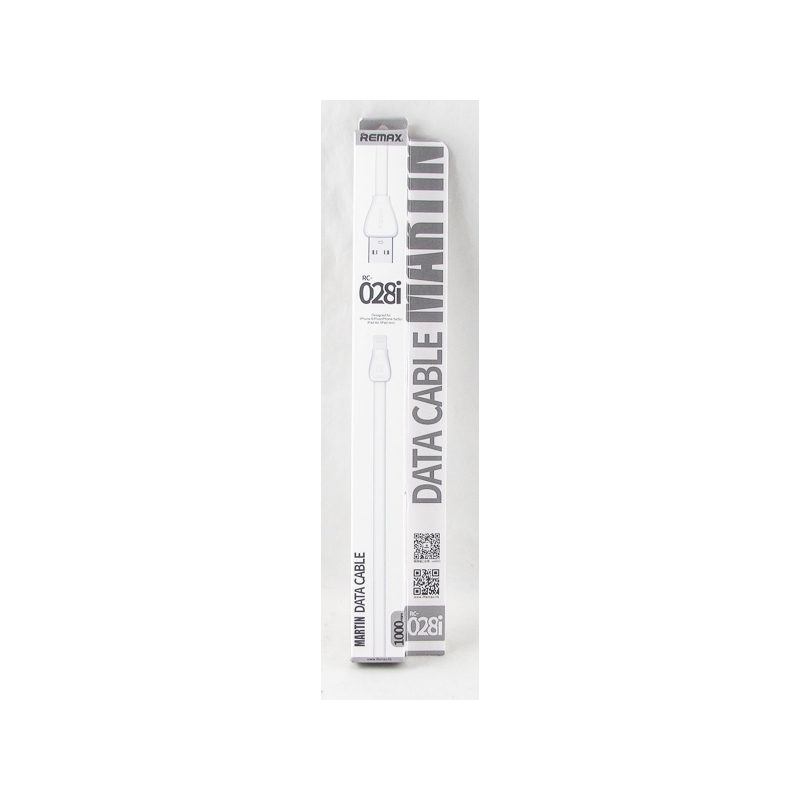 Шнур для IPHONE5 1м RC-028-IP5 REMAX (оригинал) в коробке