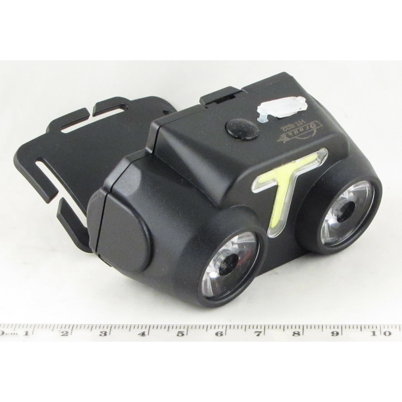 Фонарь головной (1 больш.+ 2 линзы + аккум.+ шнур microUSB) HT-832