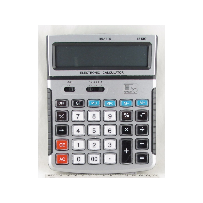 Калькулятор 1006 (DS-1006) 12 разр. больш.