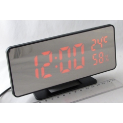 Часы-будильник электронные VST-888Y-1 (крас. циф)