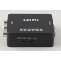 Переходник  AV2-VGA Mini 1080p (конвертер)
