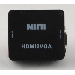 Переходник HDMI-2VGA (конвертер) черный