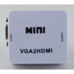 Переходник  VGA2-HDMI (конвертер) белый