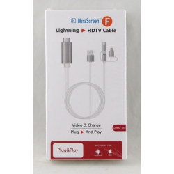 Переходник TYPE-C/V8/IP5-HDMI 2м LD-6M в коробке Переходник TIPE-C/V8/IP5-HDMI 3м LD-6M в коробке