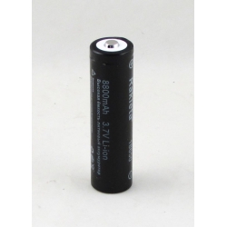 Аккумулятор для фонарика №18650 8800mA РАКЕТА черный