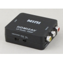 Переходник HDMI-2AV (конвертер) черный