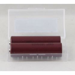 Аккумулятор для фонарика №18650 3200mA SAMSUNG бытовые (по 2шт) коричнев.