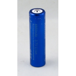 Аккумулятор для фонарика №18650 8800mA РАКЕТА синий