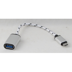 Переходник V8 - USB 15см OTG KY-24 