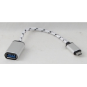 Переходник V8 - USB 15см OTG KY-24 