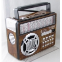 Радиоприёмник XB-416URT (FM/AM/SW1-8) SD, USB сетев. встроен. аккум. фонарь Bluetooth ??
