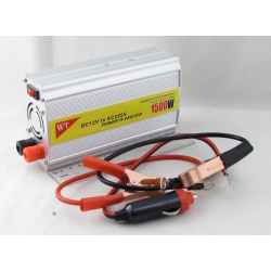 Преобразователь напряжения 12V-220V 1500W 1 розетка + USB №825 