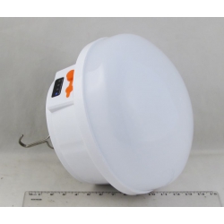 Фонарь для кемпинга (1 больш., шнур 3,5*1,35) YD-1358 3 режима подвесной, солнеч. батарея