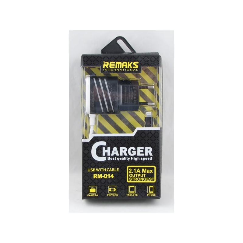 Зарядное устройство для IPHONE 5 сетев. 2,1A RM-014 1 USB