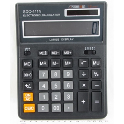 Калькулятор 411 (SDC-411N) 12 разр. больш. экр.