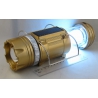 Фонарь для кемпинга YD-1076 (1 больш., шнур 3,5*1,35) 3 режима подвесной, солнеч. батарея 