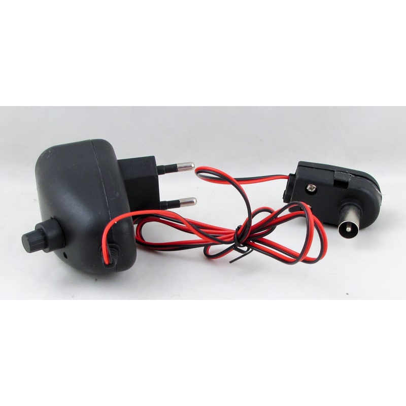 Блок питания (12V 1A) LP-74 антенный с регулятором