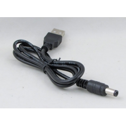 Шнур USB-штекер 5,5*2,5 L-24 1м