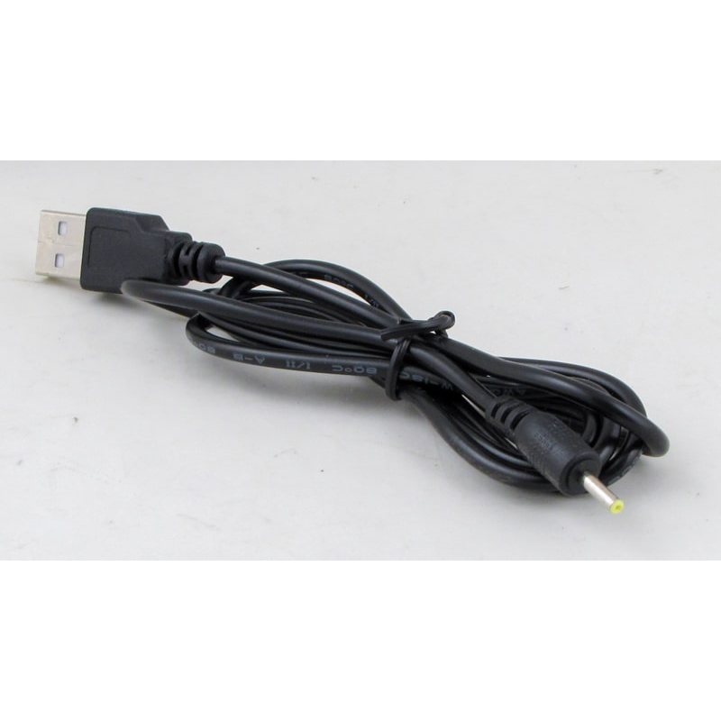 Шнур USB-штекер 2,5*0,7 L-24 1м