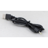 Шнур USB-штекер 2,5*0,7 L-24 1м