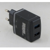 Сетевое зарядное устройство 5V 2,5A 2 USB S-32 черный