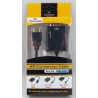 Переходник  VGA-HDMI+AUX H-57 1080p