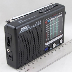 Радиоприёмник KK-9 10 band (FM 64-108/AM/SW1-7) SD, USB, шнур microUSB ??