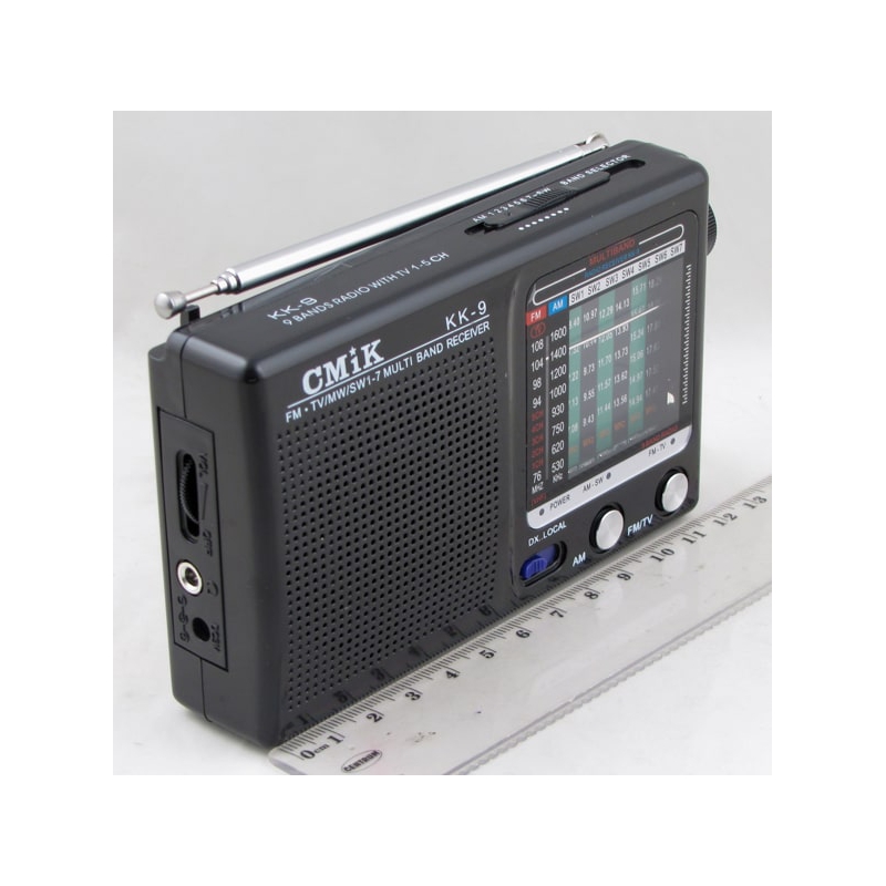 Радиоприёмник KK-9 10 band (FM 64-108/AM/SW1-7) SD, USB, шнур microUSB ??
