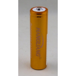 Аккумулятор для фонарика №18650 12000mA (упак.50шт) HANGLIANG бытов. золотой 